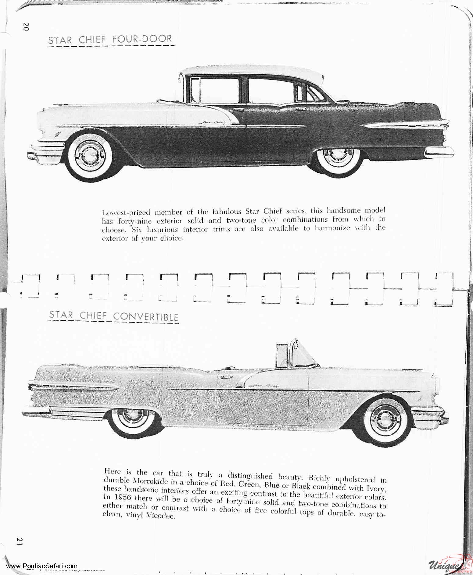 1956 Pontiac Facts Book Page 79